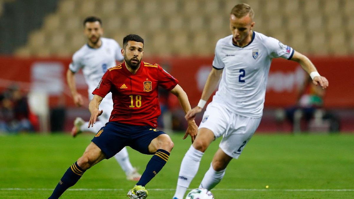 FOTO: Spanyol Geser Swedia Usai Hajar Kosovo