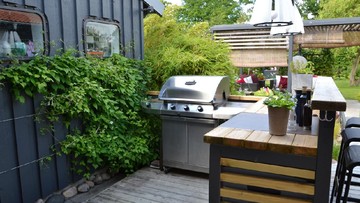 TIPS MENATA DAPUR LUAR RUANGAN