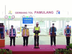 Jokowi Resmikan Tol Serpong-Pamulang dan Cengkareng-Kunciran
