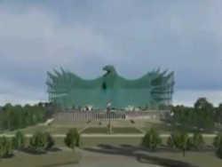 Usai Garuda Istana Negara, Nyoman Nuarta Pamer Desain Masjid di Ibu Kota Baru