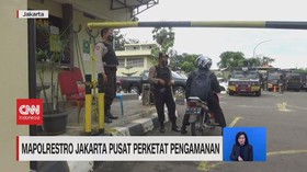 VIDEO: Markas Kepolisian Tingkatkan Kewaspadaan