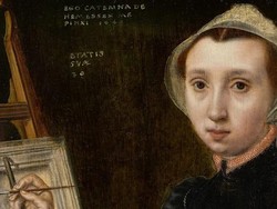 Pesan Misterius dalam Lukisan Potret Diri Pelukis Caterina van Hemessen