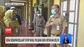 VIDEO: Sidak Kesiapan Belajar Tatap Muka, Guru Ketahuan Bolos