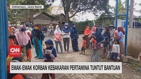 VIDEO: Emak-Emak Korban Kebakaran Pertamina Tuntut Bantuan