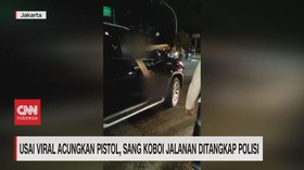 VIDEO: Usai Viral, Sang Koboi Jalanan Ditangkap Polisi