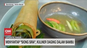 VIDEO: Menyantap 'Siong Sira', Kuliner Daging Dalam Bambu
