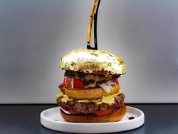 Wow! 5 Burger Premium Berlapis Emas 24 Karat Ini Harganya Rp 33 Juta
