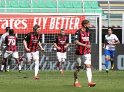 Milan Vs Sampdoria: Rossoneri Ditahan 10 Pemain Il Samp 1-1
