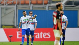 Hasil Liga Italia: Milan Ditahan Imbang 10 Pemain Sampdoria