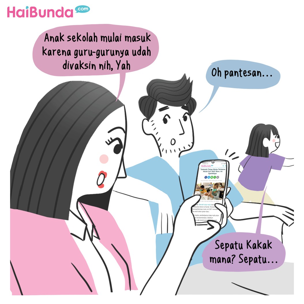 Komik Kakak Sekolah Tatap Muka