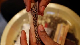 Polisi Amankan Barbuk Ganja saat Tangkap Musisi AN
