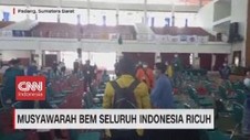 VIDEO: Musyawarah BEM Seluruh Indonesia Ricuh
