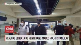 VIDEO: Penjual Senjata ke Penyerang Mabes Polri Ditangkap