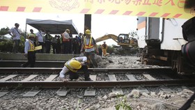 KA Pandalungun Anjlok di Stasiun Tanggulangin Sidoarjo, KAI Evakuasi