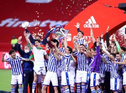 Kalahkan Athletic Bilbao, Real Sociedad Juara Copa Del Rey 2019/20