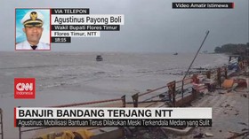 VIDEO: Banjir Bandang Terjang NTT