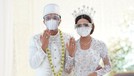 Atta Halilintar dan Aurel Hermansyah sudah resmi menikah&period; Berikut deretan momen pernikahan keduanya&excl;