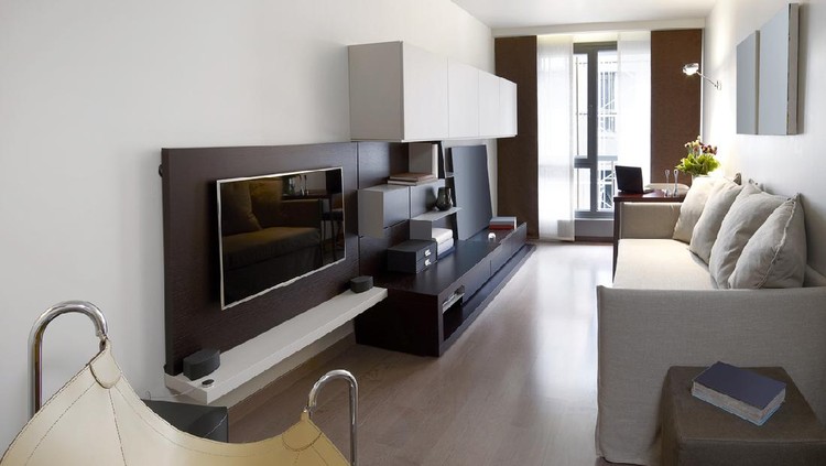 living room of a modern house