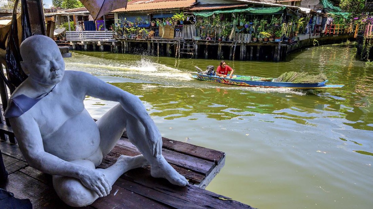 FOTO: Kanal di Bangkok yang Dapat Penghargaan PBB