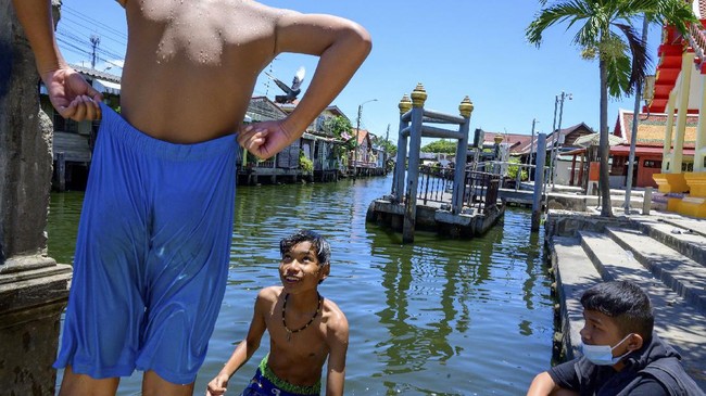 FOTO: Kanal di Bangkok yang Dapat Penghargaan PBB