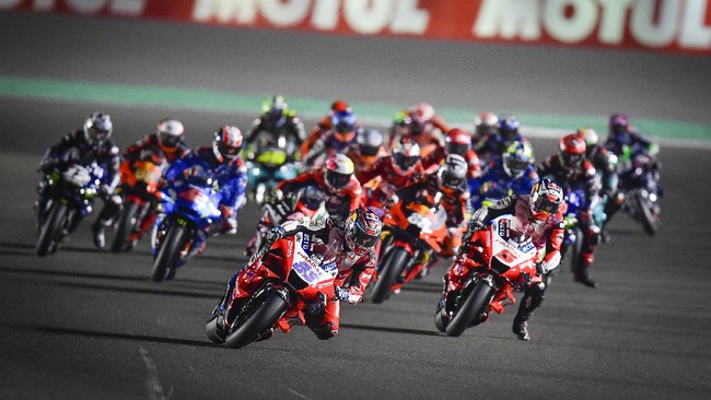MotoGP Doha 2021 jadi seri paling ketat dalam sejarah MotoGP berdasarkan selisih antara pembalap pertama dengan ke-15.