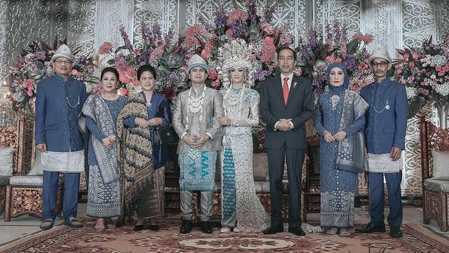 Pernikahan selebriti yang dihadiri Presiden Jokowi