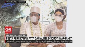 VIDEO: Pesta Pernikahan Atta dan Aurel Disoroti Warganet