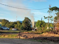 Sumur Minyak Pertamina di Tarakan Semburkan Lumpur dan Bau Menyengat