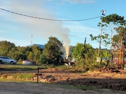 Semburan Lumpur dari Sumur Pertamina di Tarakan Akhirnya Berhenti