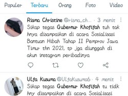 Gubernur Khofifah Trending di Twitter, Pemprov Jatim Bantah Karena Buzzer