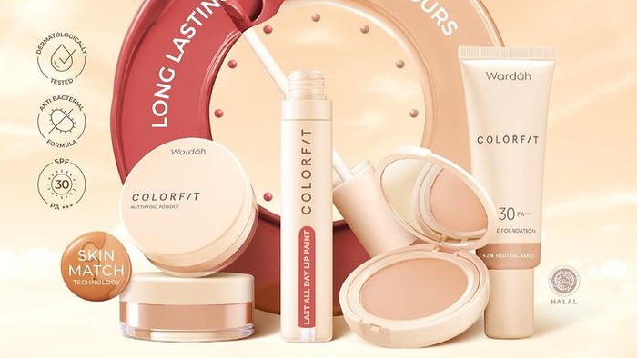 Rangkaian Wardah Colorfit, untuk Hasil Makeup Flawless Tahan 12 Jam!