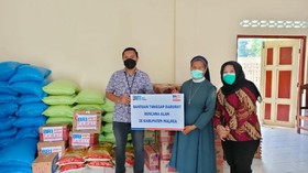 BRI Group Salurkan Bantuan untuk Korban Banjir NTB dan NTT
