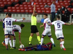 Kartu Merah Valladolid Tidak Adil, Gol Barcelona Tidak Sah