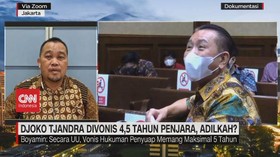 VIDEO: Djoko Tjandra Divonis 4,5 Tahun Penjara