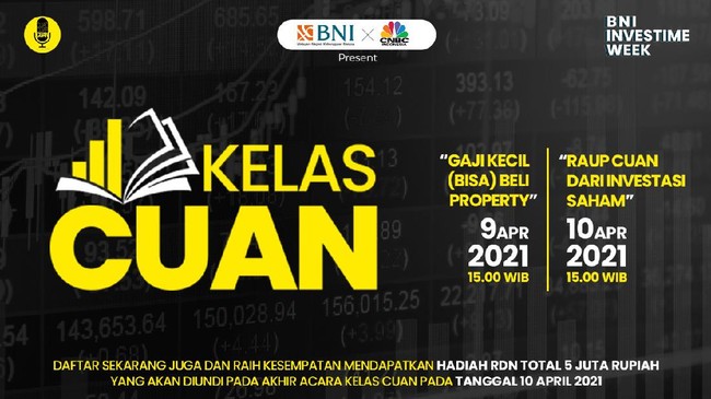 'Kelas Cuan', program edukasi bagi anak muda untuk bisa menghasilkan cuan dengan berbagai metode langsung dari ahlinya.