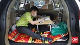 FOTO: Konsep Belajar di Ruang Terbuka Saat Pandemi Pembelajaran tatap muka terbatas di ruang terbuka sebagai bentuk inovasi dan adaptasi di bidang pendidikan saat masih pandemi Covid-19.