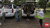 FOTO: Konsep Belajar di Ruang Terbuka Saat Pandemi Pembelajaran tatap muka terbatas di ruang terbuka sebagai bentuk inovasi dan adaptasi di bidang pendidikan saat masih pandemi Covid-19.