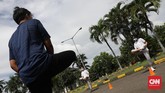 FOTO: Konsep Belajar di Ruang Terbuka Saat Pandemi Pembelajaran tatap muka terbatas di ruang terbuka sebagai bentuk inovasi dan adaptasi di bidang pendidikan saat masih pandemi Covid-19.