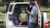 FOTO: Konsep Belajar di Ruang Terbuka Saat Pandemi Pembelajaran tatap muka terbatas di ruang terbuka sebagai bentuk inovasi dan adaptasi di bidang pendidikan saat masih pandemi Covid-19.