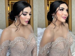 Penampilan Seksi Millendaru Kenakan Kebaya Sabrina yang Heboh