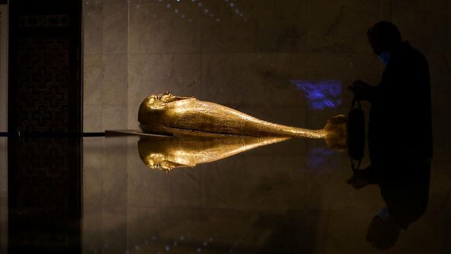 Museum Nasional Peradaban Mesir telah resmi dibuka untuk umum sejak Senin (5/4).