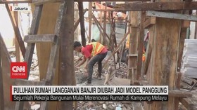 VIDEO: Rumah Langganan Banjir Diubah jadi Model Panggung