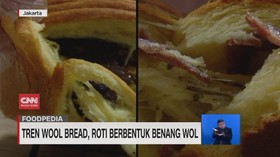 VIDEO: Tren Wool Bread, Roti Berbentuk Benang Wol
