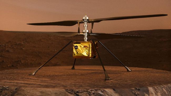 NASA’s Ingenuity Helicopter lands on Mars