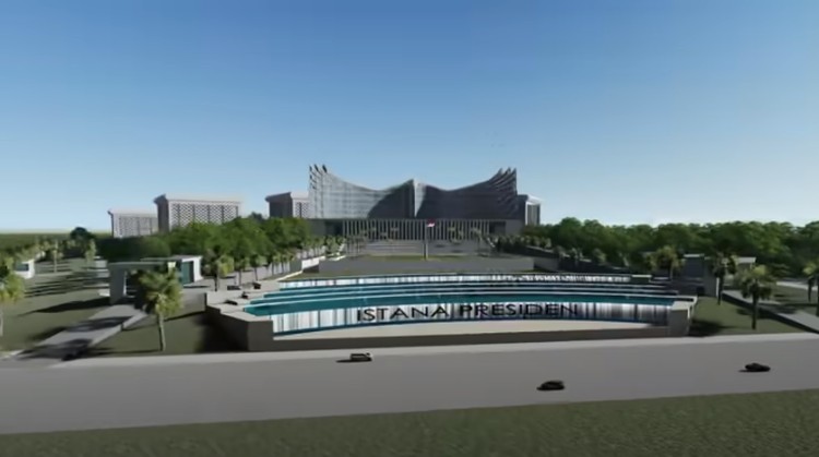 Wujud Detail-Lengkap Pradesain Istana Negara Ibu Kota Baru Presiden Joko Widodo (Jokowi) memamerkan Pradesain Istana Negara Ibu Kota Baru. Pradesain burung garuda pun jadi sorotan. Namun Jokowi memastikan bahwa pradesain masih butuh masukan dari masyarakat dan arsitek.