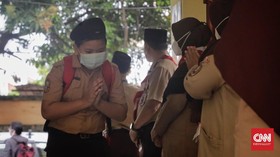 DKI Klaim Uji Coba Sekolah Tatap Muka Hari Pertama Lancar