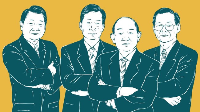Chearavanont bersaudara menduduki peringkat pertama orang terkaya di Thailand dengan harta ratusan miliar dolar AS.