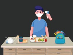 Sebelum Berangkat Sekolah, Perhatikan Protokol Kesehatan Ini Ya