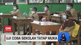VIDEO: Jakarta Uji Coba Sekolah Tatap Muka