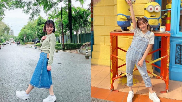 Tetap Imut, Intip Gaya Haruka Eks JKT 48 Diusia Hampir 30 Tahun